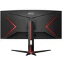 AOC CU34G2XP/BK Monitor Gaming Ultrapanorámico Curvo 34 Pulgadas WQHD 180Hz 1ms VA HDR400 Negro